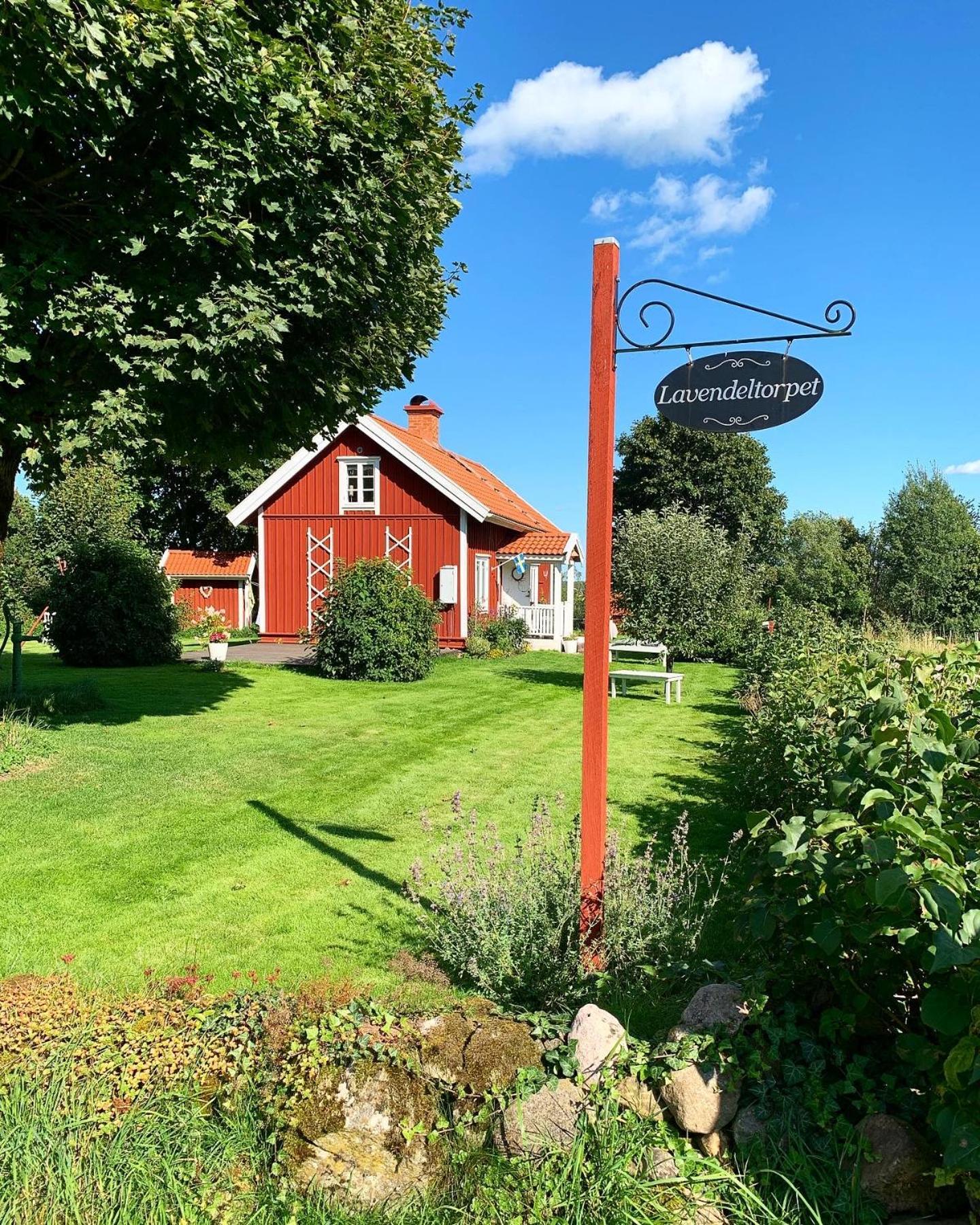 Lavendeltorpet Bed & Breakfast Haggum Dış mekan fotoğraf